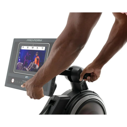 ProForm Pro R10; Rower with 10” Touchscreen and SpaceSaver Design