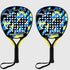 GRANDCOW Tennis Paddle Racket Padel Carbon Fiber Surface with EVA Memory Flex Foam Core