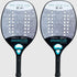 Beach Tennis Racket Paddle Rough Face Carbon Fiber Frame with EVA Core