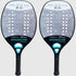 Beach Tennis Racket Paddle Rough Face Carbon Fiber Frame with EVA Core