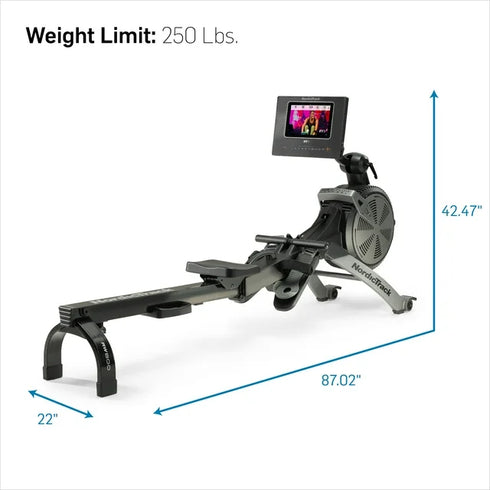 NordicTrack RW600 Smart Rower with 30-Day iFIT Family Membership