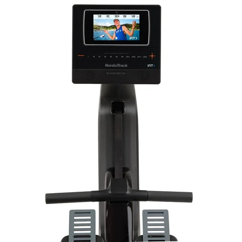 NordicTrack RW600; iFIT-enabled Rower with 7” Pivoting Touchscreen and SpaceSaver Design