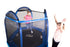 Bounce Pro 7-Foot My First Trampoline Hexagon (Ages 3-10) for Kids, Blue/Green