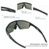 UPANBIKE Bike Cycling Sunglasses Sports Sunglasses Anti-UV400 Large Size Lens TR90 Unbreakable Frame, Glossy Black Frame/Grey Lens