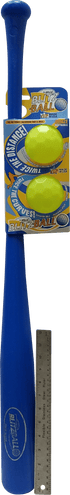Blitzball Plastic Bat And Ball Combo Set (2 Balls)