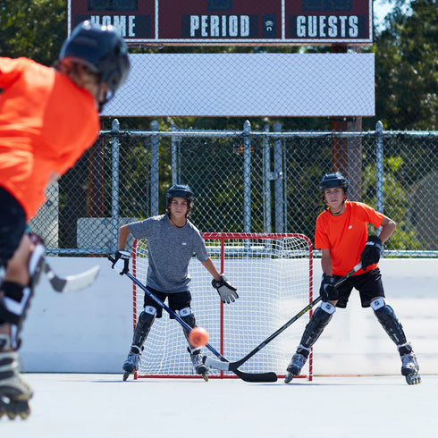 Franklin Sports Street Hockey Goal - Steel Outdoor Hockey Net - 54"