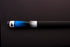 Mizerak 58" Deluxe Composite Neon Fade 2-Piece Billiards Cue - Blue