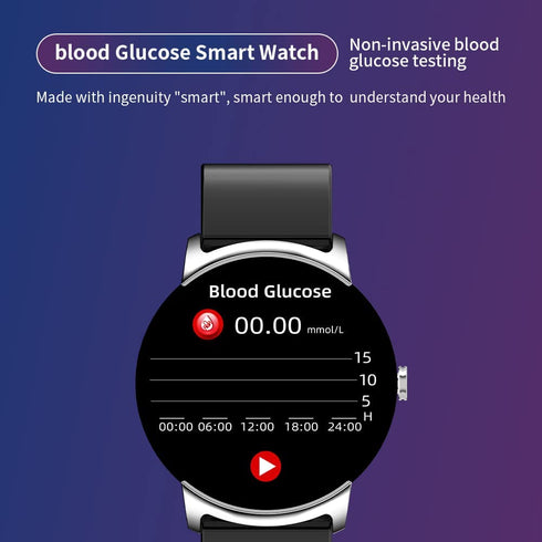 OYG Smart Watch Fitness Tracker with Heart Rate Blood Pressure Blood Oxygen Spo2 Blood Glucose Sleep Monitor 20 Workout Modes