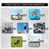 BeeGreen Beach Bag Folding Into Pouch Boxing Equipment Mesh Backpack Drawstring Backpack for Kids Swimming Pool Sports