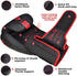 RDX Kids Boxing Gloves Sparring, KARA Patent Training Mitt, MMA, Red,6oz