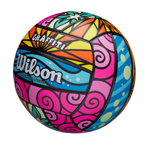 Wilson Graffiti Outdoor Volleyball, Official Size