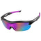 UPANBIKE Bike Cycling Sunglasses Sports Sunglasses Anti-UV400 PC Lens TR90 Unbreakable Frame Unisex Adult Goggle, Matte Black Frame/Purple Lens