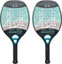 Beach Tennis Racket Paddle Rough Face Carbon Fiber Frame with EVA Core