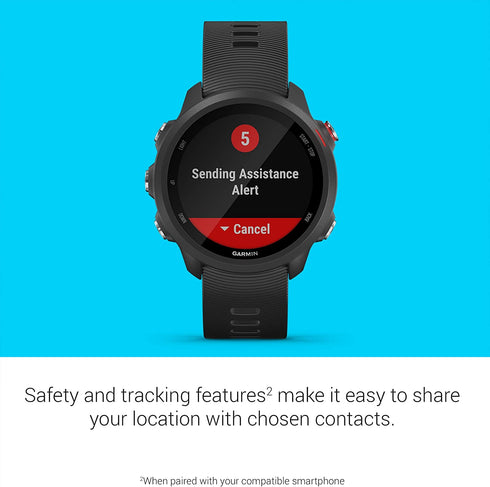 Garmin Forerunner 245 Music, GPS Running Smartwatch with Music and Advanced Dynamics, Black