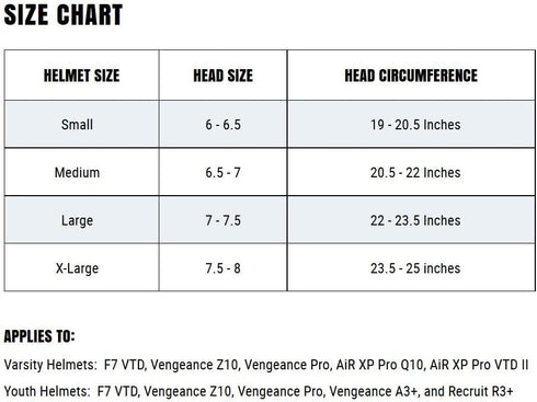 Schutt Sports Varsity AiR XP Pro VTD II Football Helmet(Faceguard Not Included)