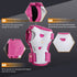 JBM BMX Knee and Elbow Pads with Wrist Guards Elbow and Knee Pads Adult Skateboard Pads Adult Elbow Knee Pads