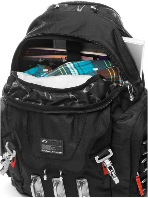 Oakley Men's Kitchen Sink Backpack, Black/Red, One Size