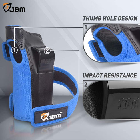 JBM Adult/Child Knee Pads Elbow Pads Wrist Guards 3 in 1 Protective Gear Set for Multi Sports Skateboarding Inline Roller Skating Cycling