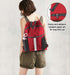 BeeGreen Drawstring Backpack Bag with Shoe Compartment String Cinch Sackpack for Unisex