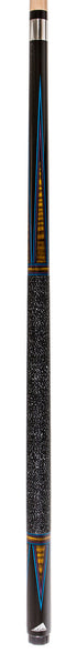 Mizeral 58" 2-Piece Deluxe Graphite Maple Billiard Pool Cue with 13mm Fiber Ferrule with Leather Tip