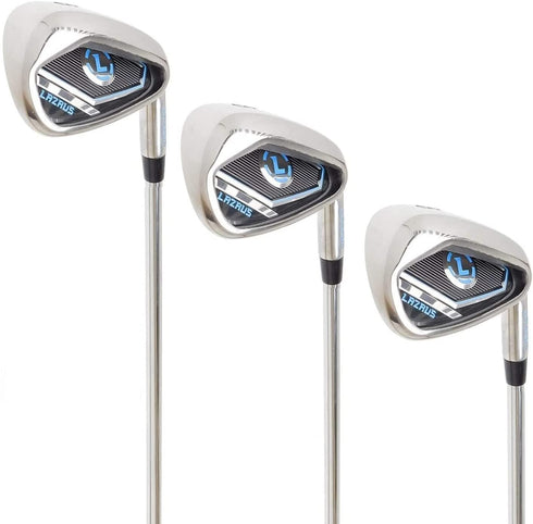 LAZRUS Premium Golf Irons Individual or Golf Irons Set for Men (4,5,6,7,8,9,PW) or Driving Irons (2&3) Right or Left Hand Steel Shaft Regular Flex Golf Clubs