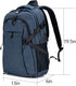 Widfre Basketball Backpack with USB Charging Port, Durable Men's Laptop Backpack for Outdoor with Ball Compartment (Gray)