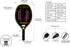 Beach Tennis Paddle Racket Racquet Carbon Frame with Soft EVA core New Model