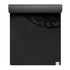 Gaiam Sol Dry-Grip Yoga Mat, Black, 5mm (Longer/Wider)