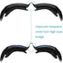 Semfri Swim Goggles Black Swimming Goggles No Leaking Full Protection Adult Men Women Youth