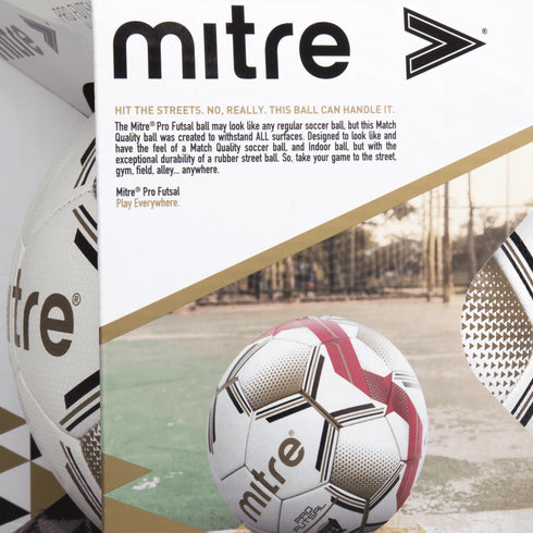 Mitre Pro Futsal Soccerball, Size 4