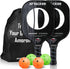 AMORON Pickleball Paddles Set of 2 USAPA Approved, Composite Graphite Carbon and Fiberglass Face