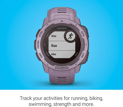 Garmin Instinct Solar, Rugged Outdoor Smartwatch with Solar Charging Capabilities, Built-in Sports Apps and Health Monitoring
