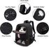 G-FAVOR Soccer Bag, Soccer Backpack with Ball Compartment for Boys and Girls Fits Basketball Volleyball, Sports Equipment Bags for School Outdoor Camping