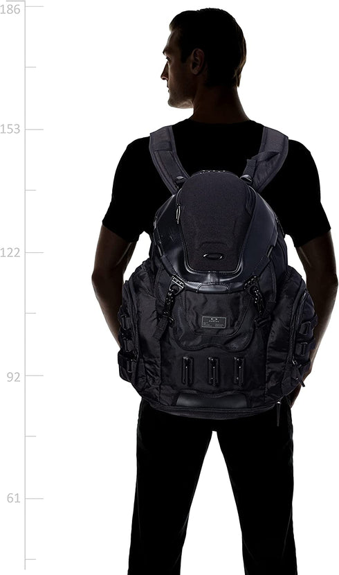 Oakley Men's Kitchen Sink Backpack, Black/Red, One Size