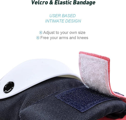 Dark Lightning Adult/Youth/Junior Knee Pads Elbow Pads Wrist Guards 3 in 1 Protective Gear