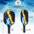 HitsX Pickleball Paddles, Graphite Pickleball Paddles Set of 2 Pickleball Racquet 4 Balls 1 Portable Bag