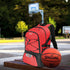 WOLT | Basketball Backpack Large Sports Bag with Separate Ball holder & Shoes compartment, Best for Basketball, Soccer, Volleyball, Swim, Gym, Travel