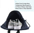 BeeGreen Drawstring Backpack Bag with Shoe Compartment String Cinch Sackpack for Unisex