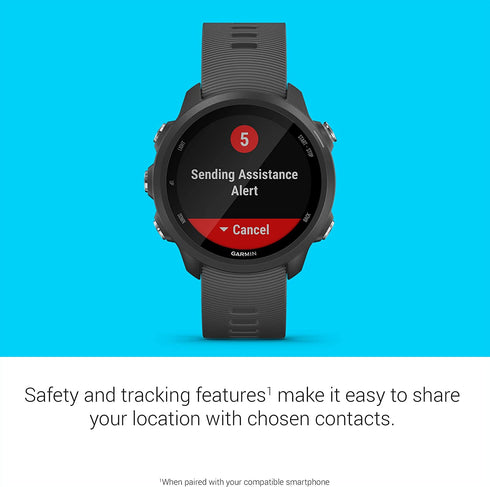 Garmin Forerunner 245 Music, GPS Running Smartwatch with Music and Advanced Dynamics, Black