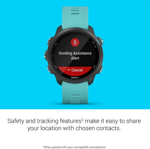 Garmin Forerunner 245 Music, GPS Running Smartwatch with Music and Advanced Dynamics, Black