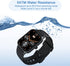 IOWODO Smart Watch Fitness Tracker 1.69'' HD Touch Screen with Heart Rate Monitor & Sleep Tracking,Temperature Detecting IP68 Waterproof Smartwatch