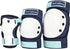 Dark Lightning Adult/Youth/Junior Knee Pads Elbow Pads Wrist Guards 3 in 1 Protective Gear