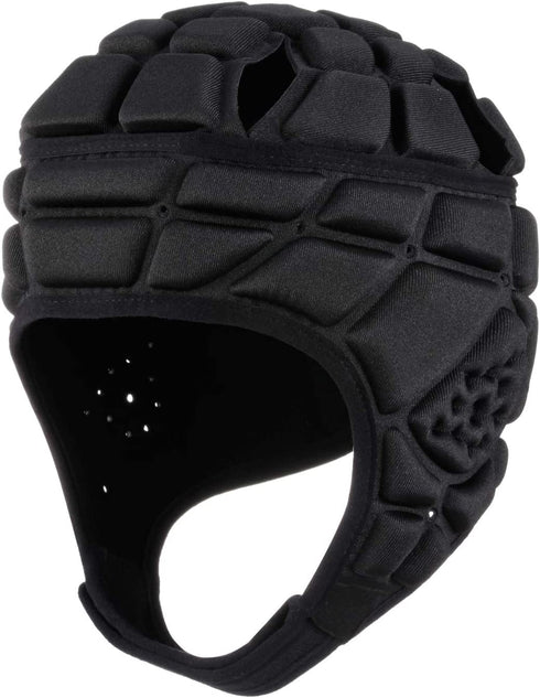 surlim Rugby Soft Helmet Soccer Headgear Scrum Cap 7v7 Flag Football Headguard,XL