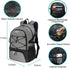 WOLT | Basketball Backpack Large Sports Bag with Separate Ball holder & Shoes compartment, Best for Basketball, Soccer, Volleyball, Swim, Gym, Travel