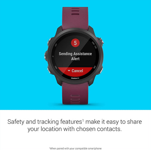Garmin Forerunner 245 Music, GPS Running Smartwatch with Music and Advanced Dynamics, Black
