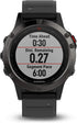 Garmin fēnix 5, Premium and Rugged Multisport GPS Smartwatch, Slate Gray/Black Band, 47 MM