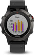 Garmin fēnix 5, Premium and Rugged Multisport GPS Smartwatch, Slate Gray/Black Band, 47 MM