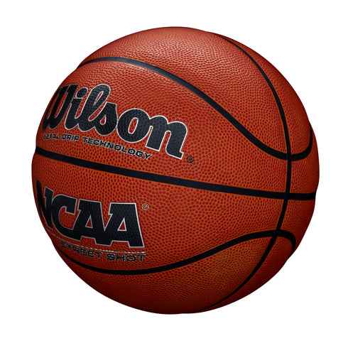 Wilson NCAA Street Shot Outdoor Basketball, Official Size 29.5"