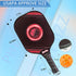 PHYSIZZ Pickleball Paddles Set of 2, Lightweight Graphite Surface Honeycomb Core Pickleball Rackets with 4 Pickleball Balls