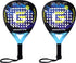 GRANDCOW Tennis Paddle Racket Padel Carbon Fiber Surface with EVA Memory Flex Foam Core
